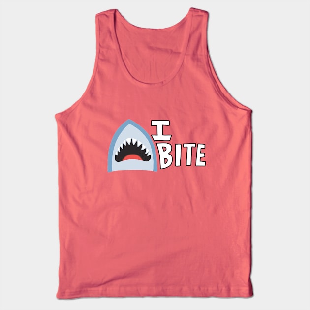 I Bite Tank Top by Wing_Wolf